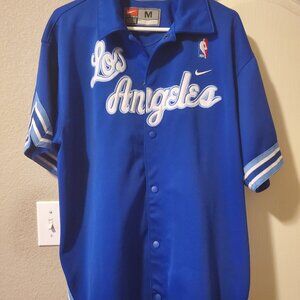 Nike Rare Los Angeles Lakers warm up shirt M